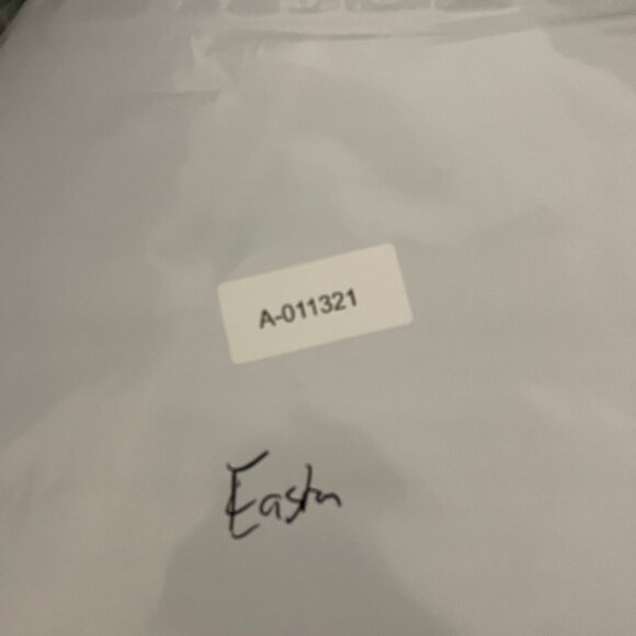 Easton Baseball Wind Jacket Rain Pullover Black Medium Long Sleeve Vented - Picture 7 of 7